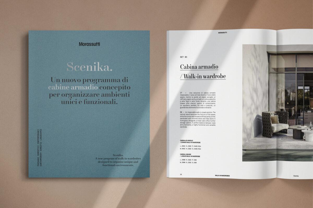 .. il nuovo catalogo Cabina Armadio Scenika - Morassutti